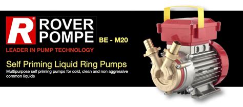 Rover Pompe Be M Self Priming Liquid Ring Reversing Pump V