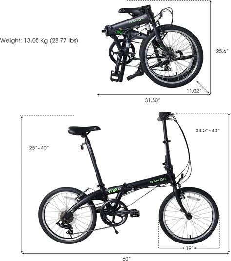 DAHON VYBE D7 Folding Bike Aluminium Frame A Cycles