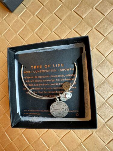 Alex And Ani Tree Of Life Charm Bangle Bracelet New Ebay