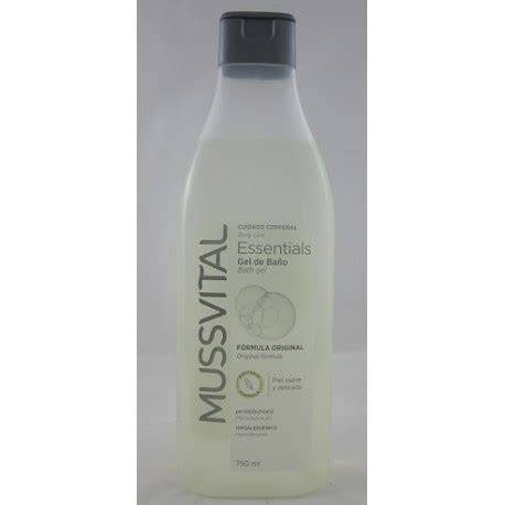 Mussvital Essentials Gel De Ba O Original Ml Farmacia Ana Victory