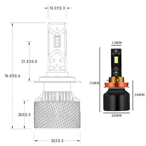 Set 2 Becuri Led Xentech Light K11 Canbus Pro H7 H11 H1 65wbec 6000k