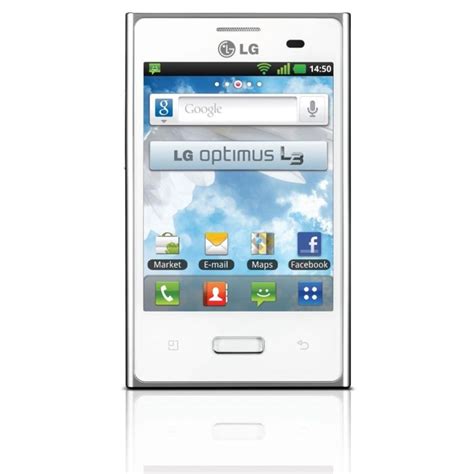 LG OPTIMUS L3 Full Blanc Cdiscount Téléphonie