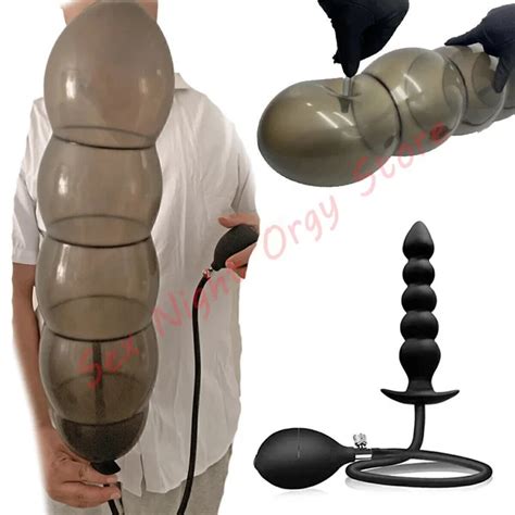 PLUG ANAL GONFLABLE SUPER LONG DILATATEUR DE CUL EXTENSIBLE GODEMICHET ANAL NEUF EUR