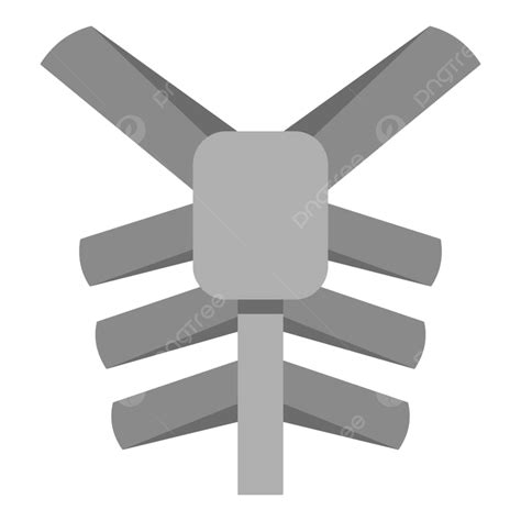 Menselijke Thorax Pictogram Plat Geïsoleerd Op Een Witte Achtergrond