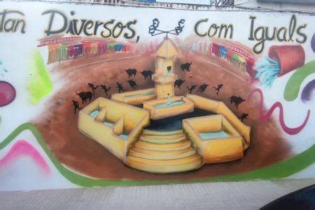 Video Les Penyes En Festes De La Vall D Uix Ya Tienen Su Mural