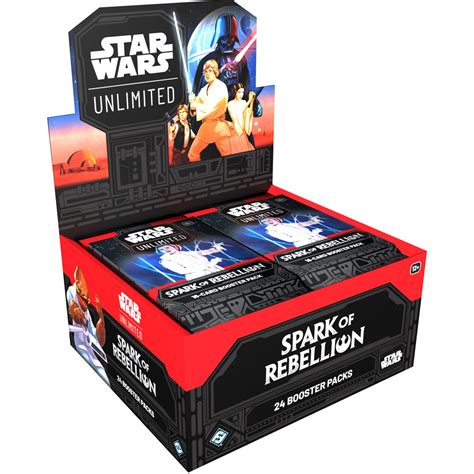 Star Wars Unlimited TCG: Spark of Rebellion - Booster Box | Card Games ...