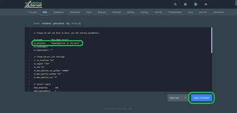How To Set A Password For Your Garrys Mod Server Xgamingserver