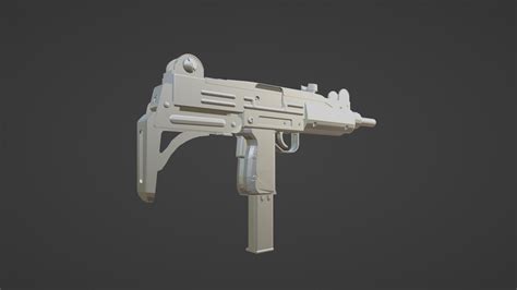 STL file Mini Uzi SMG 🇮🇱・3D printing template to download・Cults