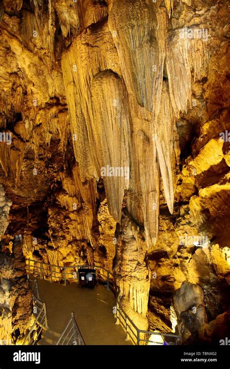 Natural karst caves Stock Photo - Alamy