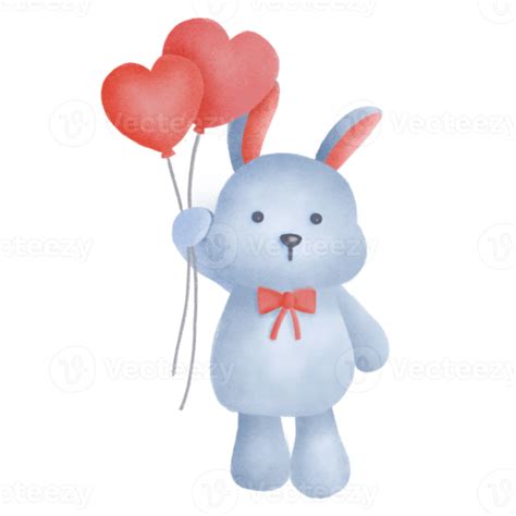 Watercolor Easter Bunny 21096357 Png