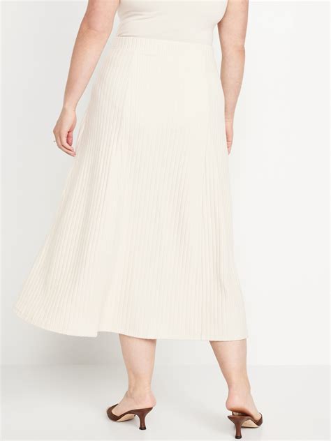 Cozy Ribbed Maxi Skirt Old Navy