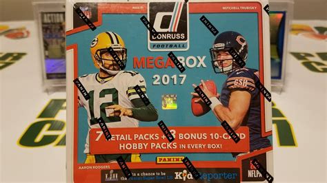 2017 Donruss Football Retail Mega Box Youtube