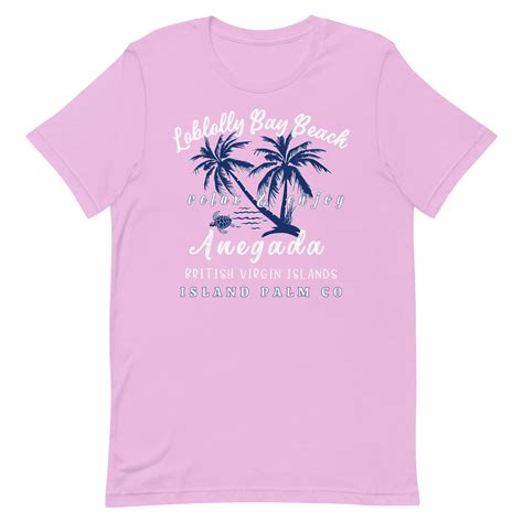 Loblolly Bay Beach Anegada British Virgin Islands Unisex T-shirt/men's