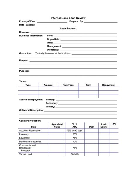 FREE 3+ Loan Application Review Forms in PDF | MS Word | Excel