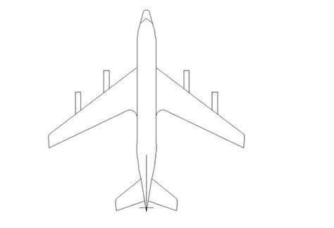 Air Plane Top View Block Top View Views Air