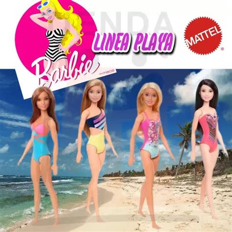 Barbie Playa Traje De Ba O Original Mattel Tiendajyh