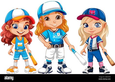 Baseball player cartoon character illustration Stock Vector Image & Art ...