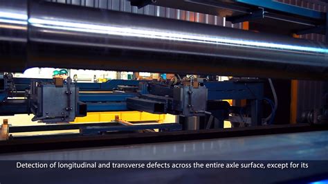 Wet Fluorescent Magnetic Particle Testing Of Railway Axles Youtube