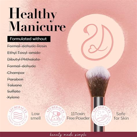 AZUREBEAUTY Juego de 42 polvos de inmersión para uñas 32 colores verde nude marrón azul