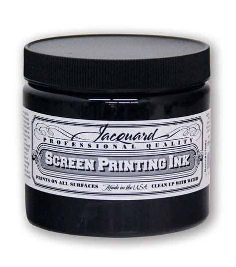 Jacquard Professional Screen Printing Ink 16 Oz Joann