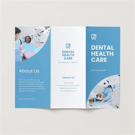 Dental Clinic Brochure Sample