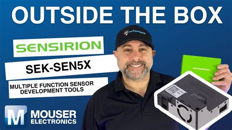 Sensirion SEK SEN5x Evaluation Kit Outside The Box Mouser