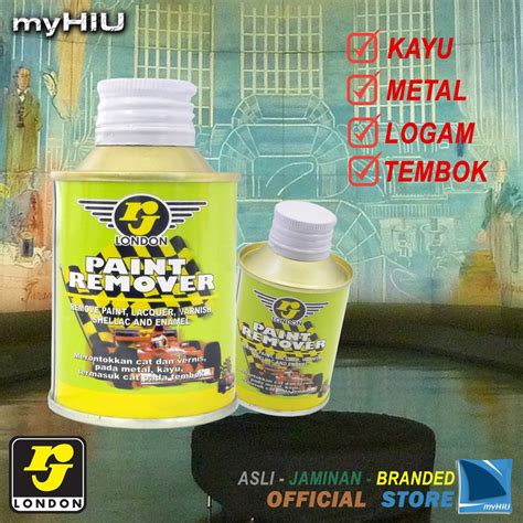 Jual Cairan Perontok Cat Pernis Serlak Enamel Ml Kayu Logam