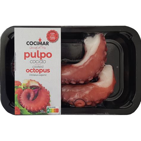 Comprar Patas De Pulpo Cocido Unidades Bandeja G Cocimar