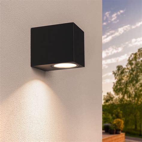 Ledvion Hydra Wandlamp Buiten Zwart GU10 Fitting IP54