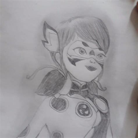 Dibujo De Ladybug A Lapiz