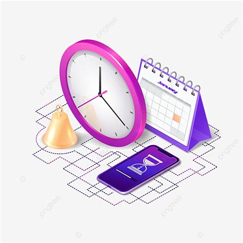 Time Management Clipart Hd PNG Time Management Isometric Business