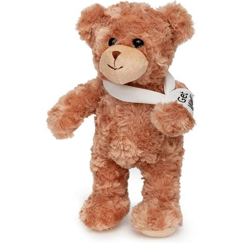 Jolitee 105 Inch Broken Arm Bear Get Well T Brown Stuffed Animal