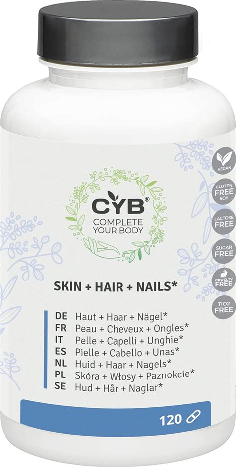 Cyb Skin Hair Nails Haar Vitamine Biotin Kupfer Zink Haare