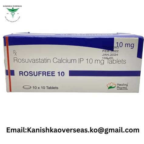 Rosufree 10 Mg Tablet At Rs 312 Strip Lalganj Nagpur ID 21757587097