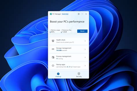 Microsoft lansează PC Manager o alternativă la CCleaner pentru