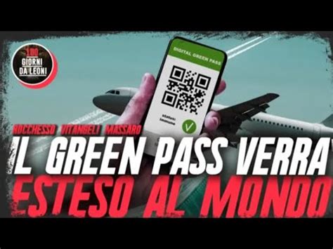 IL GREEN PASS GLOBALE Cosimo Massaro Ospite Su GIORNI DA LEONI