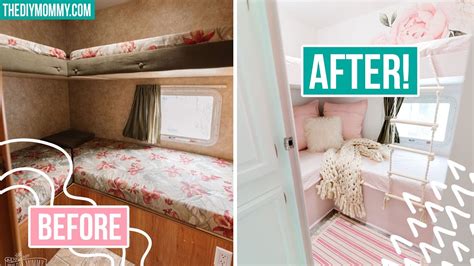 Diy Rv Bunk Beds - Rv Bunkhouse Remodel With Bunk Bed Ideas And Bunk Ladder Diy Via Must Have ...