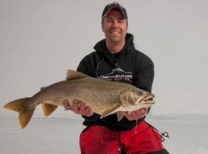 Ice Fishing Lake Trout In Depth Outdoors