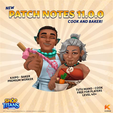 Shop Titans On Twitter A Double Delicious 1100 Update Is Out Now