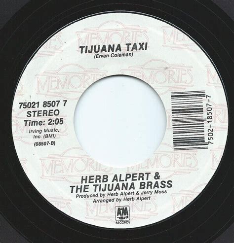 Herb Alpert The Tijuana Brass Zorba The Greek 7 RE EBay