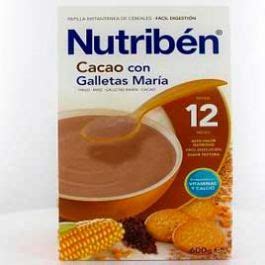 Nutriben Papilla Cacao Con Galletas Maria 600 GR FarmaSky