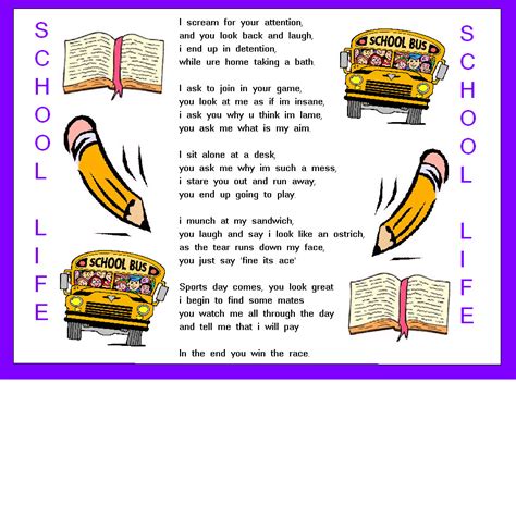 School life poem by Nicola by Nicola95 on DeviantArt