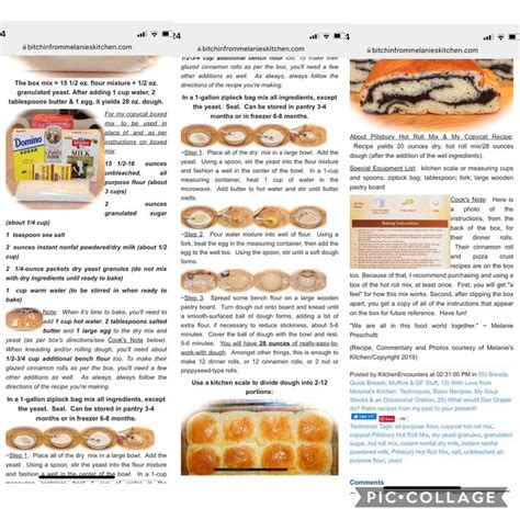 Pillsbury Hot Roll Mix Copycat Recipe Recipes Pillsbury Hot Roll Mix Copycat Recipes