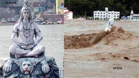 Before And After Visuals Of The Flood Ravaged Uttarakhand