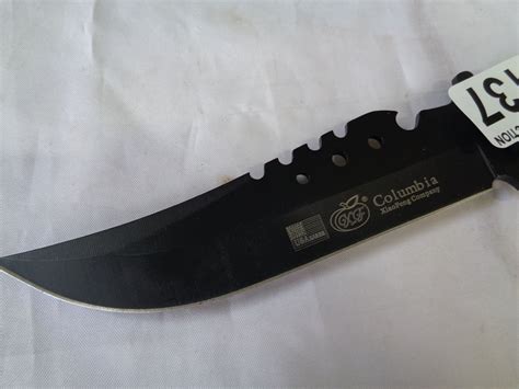 COLUMBIA FIXED BLADE KNIFE - Big Valley Auction