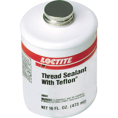 Loctite 1527514 White Thread Sealant With Ptfe 1 Pt Brushtop Can