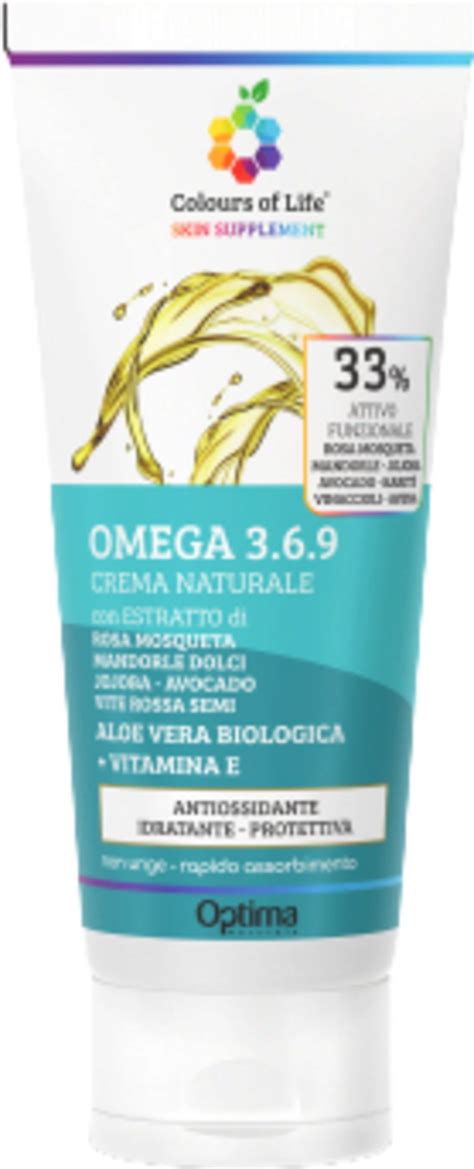 Optima Naturals Colours Of Life Crema Eudermica Omega 3 6 9 100 Ml