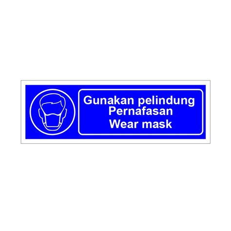 Gunakan Pelindung Pernafasan Safety Sign Wear Musk Shopee Malaysia