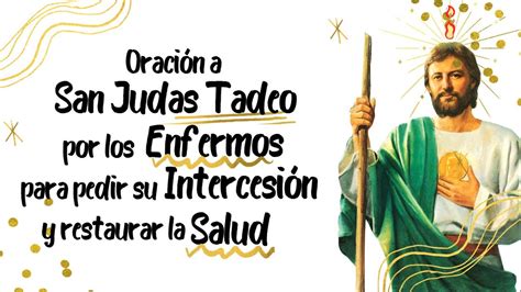 Oración a San Judas Tadeo por los enfermos para restaurar nuestra