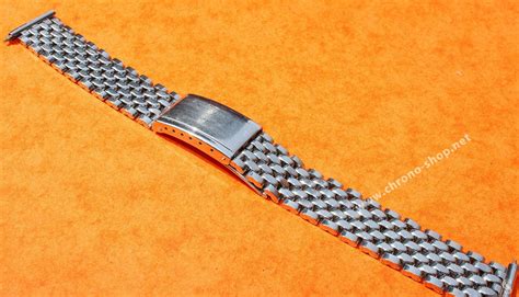 Rolex Gay Frères Vintage Bracelet Acier Grains de Riz mm Montres